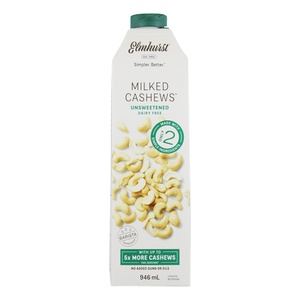 Elmhurst Milked Cashews Unsweetened Beverage
